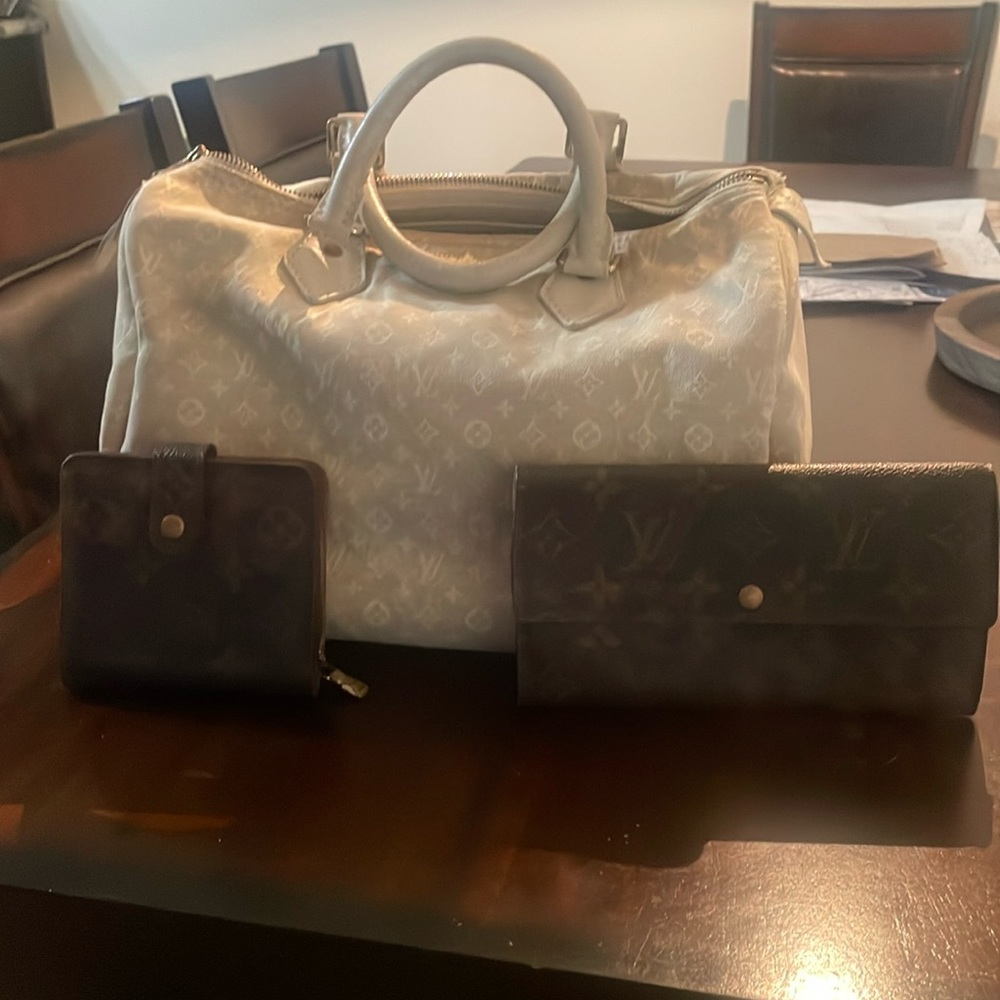 Authentic Louis Vuitton purse and wallets